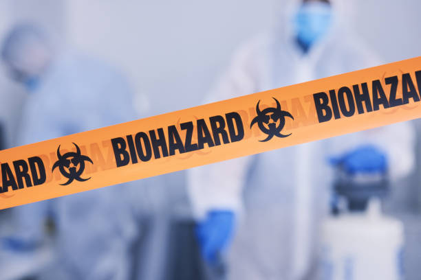 Professional Blood Cleanup technician working in Live Oak, FL